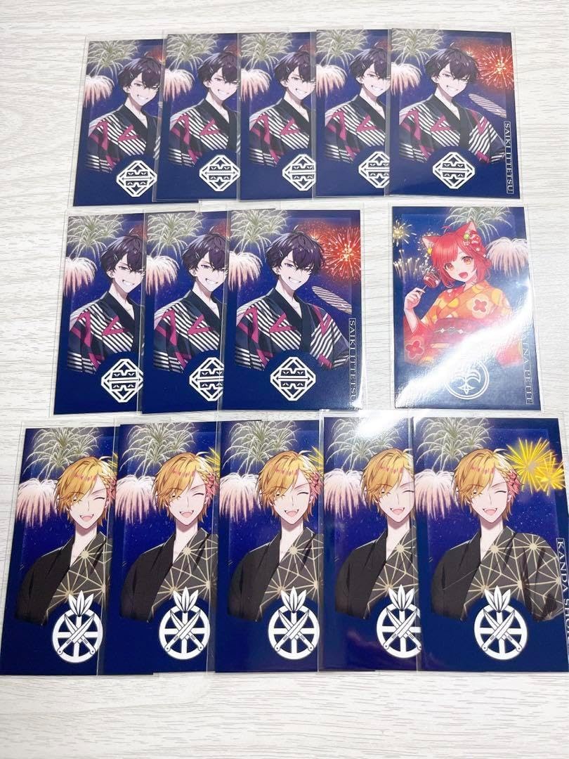 最終値下げ 佐伯イッテツ にじさんじ 花火大会 チェキ風カード | Shop